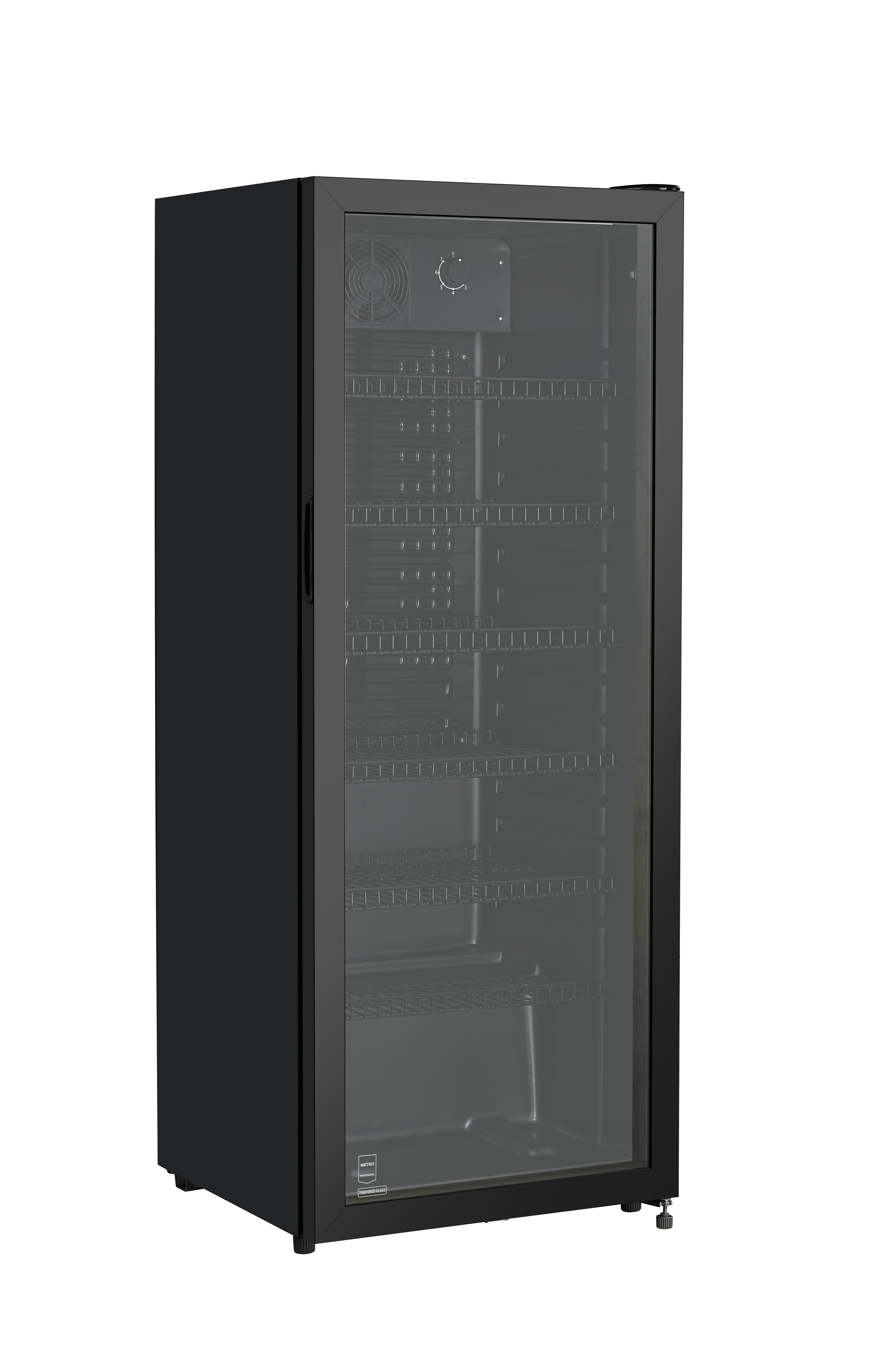 METRO Professional Frigorífico para bebidas GSC4240B, 54 x 54.5 x 139.5 cm, 237 L, negro