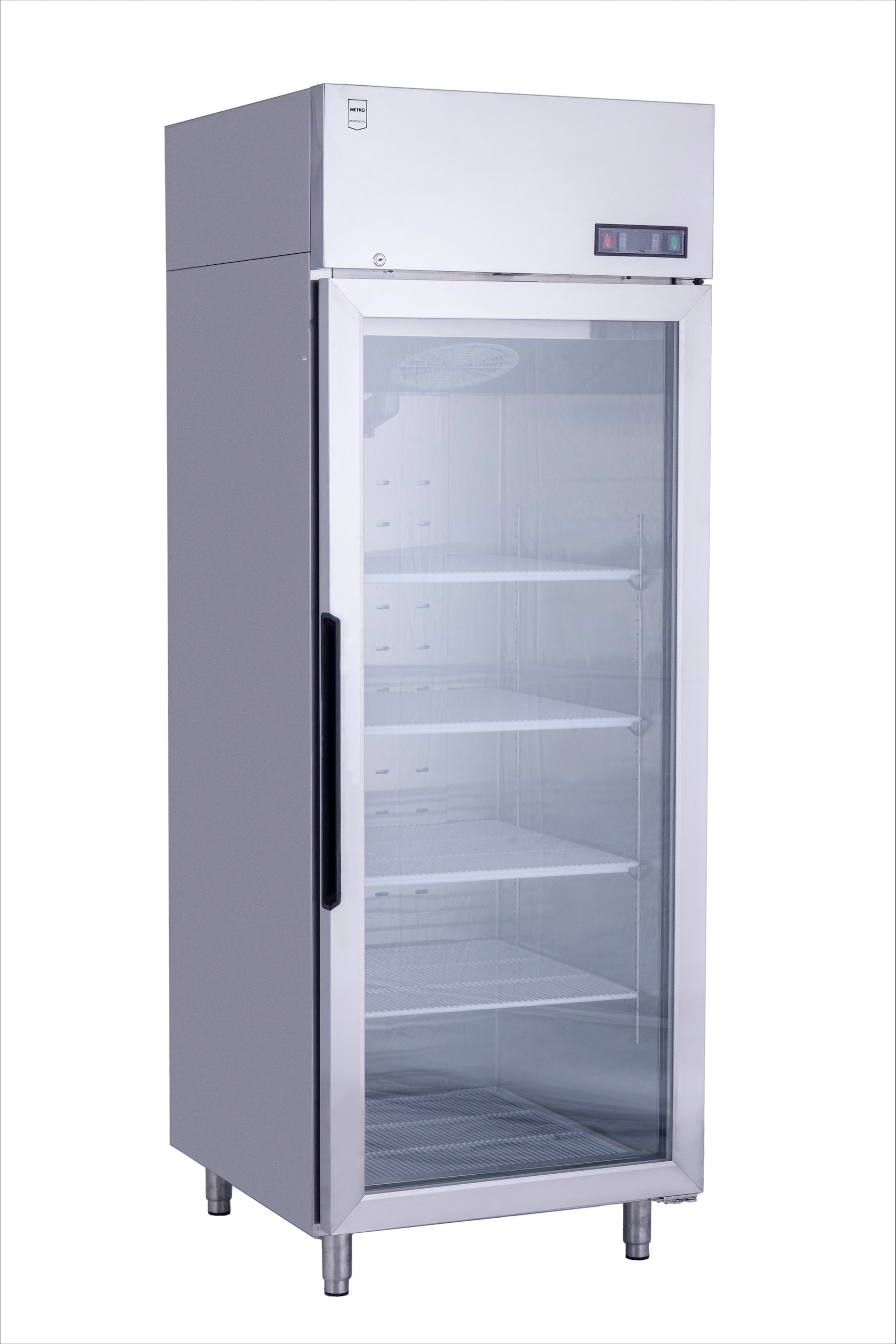 METRO PROFESSIONAL Congelador vertical GFR2700G, 73 x 80.5 x 209 cm, 455 L, plateado